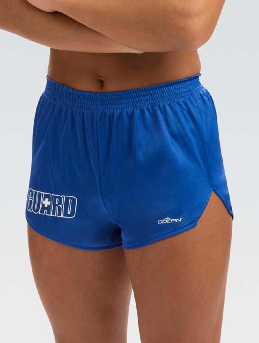 Kvinde Dolfin Swimwear Vægttøj | Solid Royal Guard Cover-Up Shorts Til Kvinder