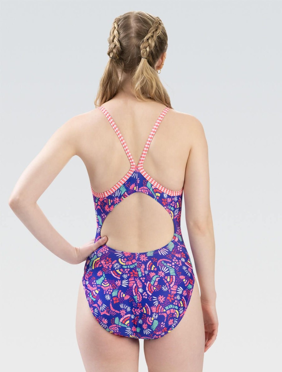 Kvinde Dolfin Swimwear One Pieces | Kvinde Uglies V-Back One Piece Badedragt: Doodle