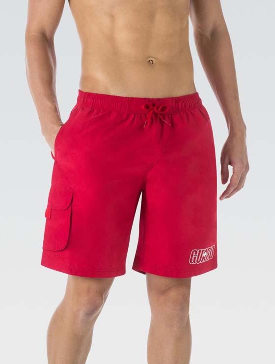 Here Dolfin Swimwear Vægtudstyr | Herre Guard Red Board Shorts