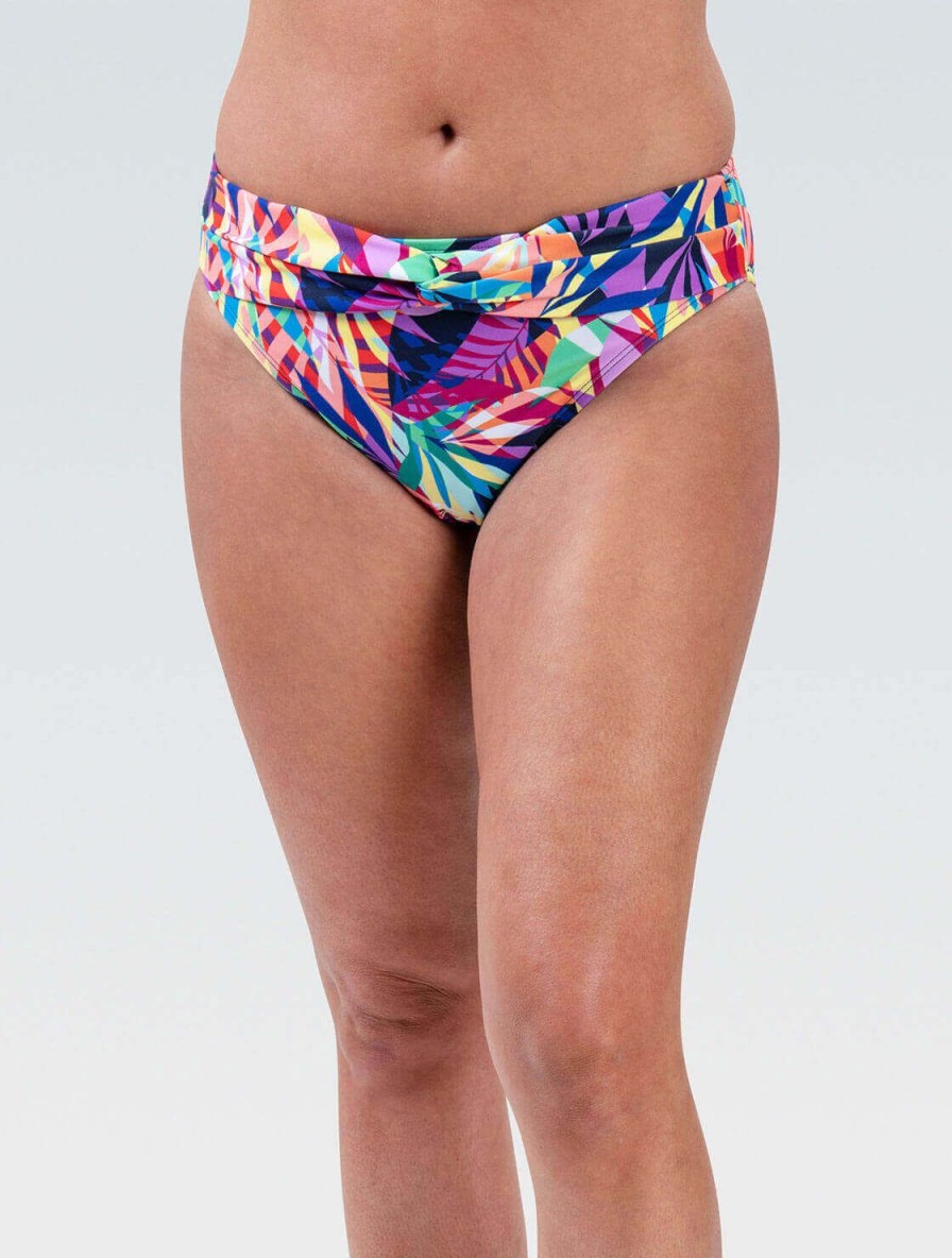 Kvinder Dolfin Swimwear Separater | Kvinde Aquashape Las Palmas Moderne Front Loop Brief Badedragt Underdel