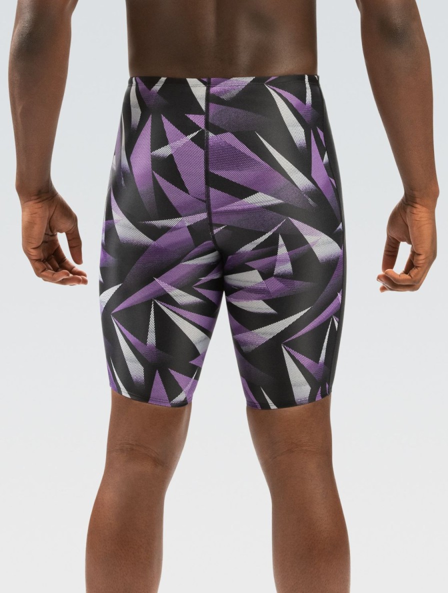 Mænd Dolfin Swimwear Konkurencedragter | Xtrasleek Galactic Purple Spliced Jammer Badedragt Til Maend