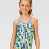 Kvinder Dolfin Swimwear One Pieces | Uglies Girls Uptown Criss-Cross Back One Piece Badedragt