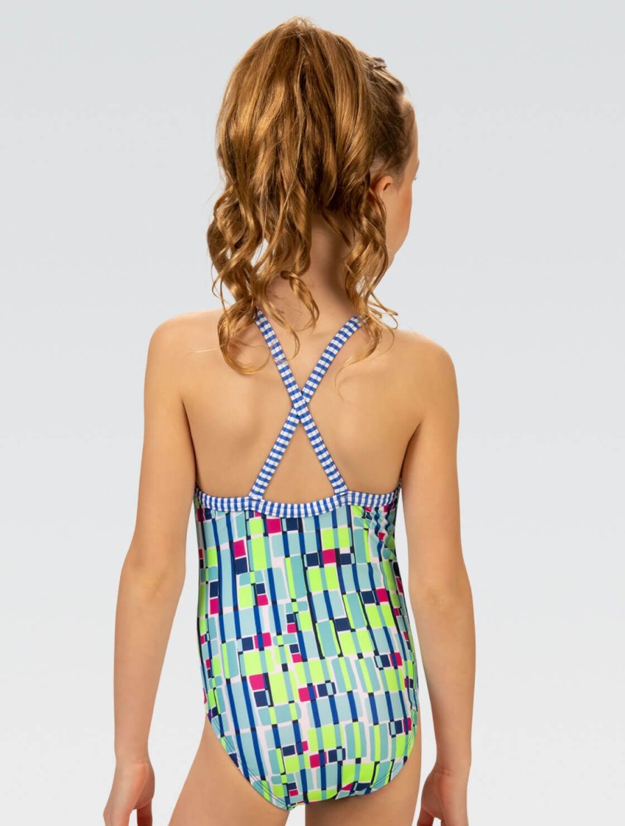 Kvinder Dolfin Swimwear One Pieces | Uglies Girls Uptown Criss-Cross Back One Piece Badedragt