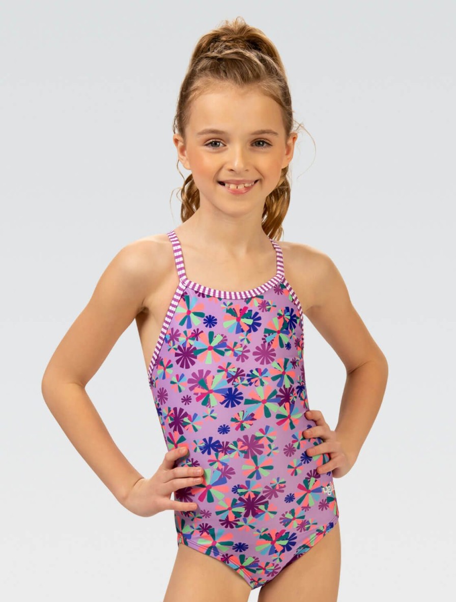 Kvinder Dolfin Swimwear One Pieces | Uglies Girls Pinwheel Keyhole One Piece Badedragt