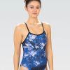 Kvinde Dolfin Swimwear Konkurencedragter | Reliance Kvinde Cyclone Blue String Back One Piece Suit