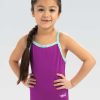 Kvinder Dolfin Swimwear One Pieces | Girls Uglies Lilla Criss-Cross Back One Piece Badedragt