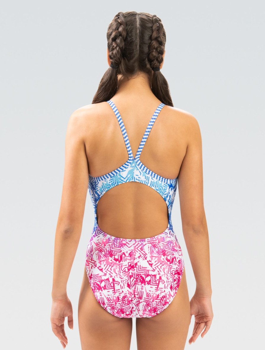 Kvinde Dolfin Swimwear One Pieces | Uglies Kvinde Entangled V Back One Piece Badedragt