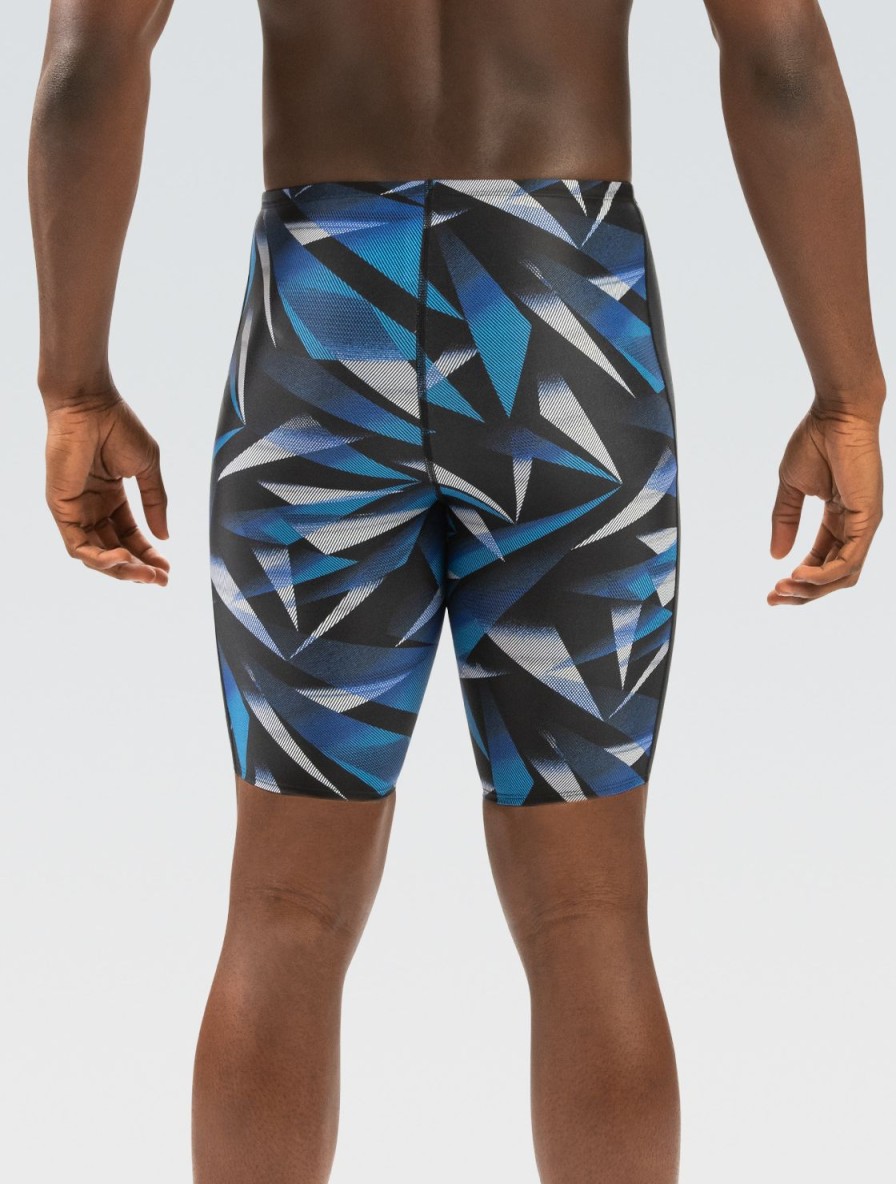 Mænd Dolfin Swimwear Konkurencedragter | Xtrasleek Galactic Blue Spliced Jammer Badedragt Til Maend