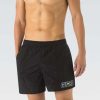 Here Dolfin Swimwear Vægtudstyr | Herre Guard Solid Black 5 Tommer Water Shorts