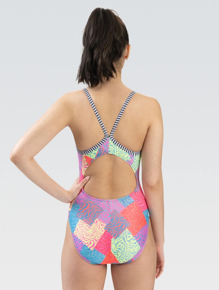 Kvinde Dolfin Swimwear One Pieces | Kvinder Uglies V-Back One Piece Badedragt: Hypnotiser