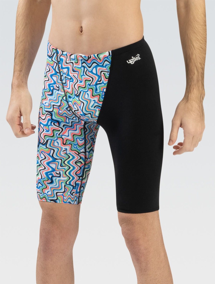 Mænd Dolfin Swimwear Træningsdragter | Uglies Jammer Badedragt Til Maend: Zig Zag