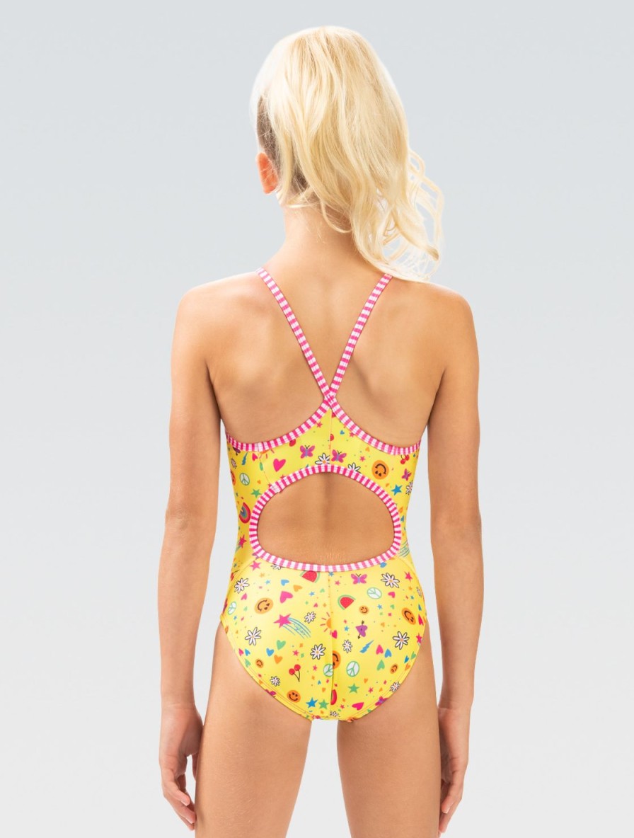 Kvinder Dolfin Swimwear One Pieces | Uglies Girls Smile Keyhole One Piece