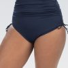 Kvinder Dolfin Swimwear Separater | Kvinde Aquashape Navy Justerbar Hojtaljet Moderat Shorts Badedragtunderdel