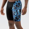 Here Dolfin Swimwear Jammers | Reliance Maends Trykt Vapor Blue And Color Blocked Leg Jammer Badedragt