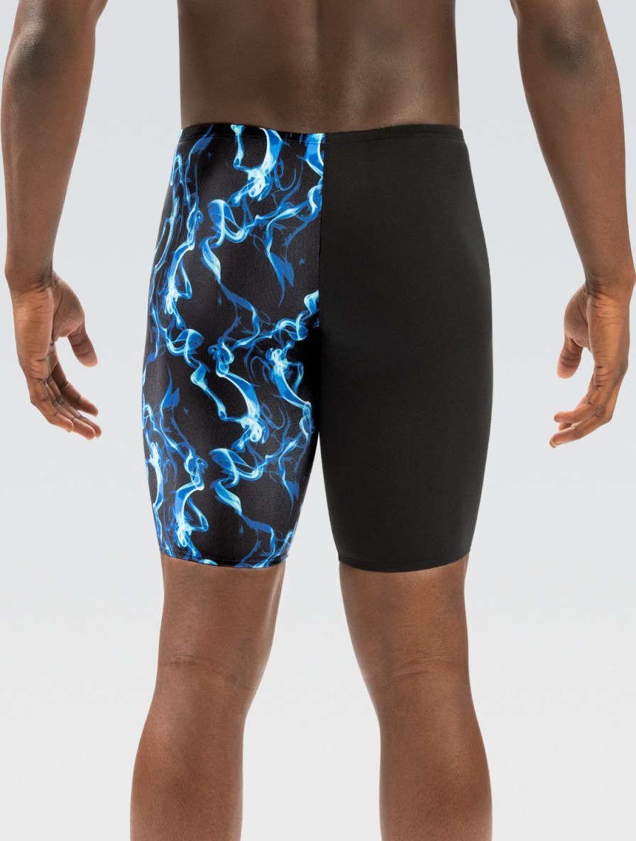 Here Dolfin Swimwear Jammers | Reliance Maends Trykt Vapor Blue And Color Blocked Leg Jammer Badedragt