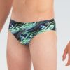 Mænd Dolfin Swimwear Konkurencedragter | Maends Reliance Inferno Blue And Green All-Over Racer