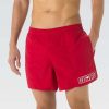 Here Dolfin Swimwear Vægtudstyr | Herre Guard Solid Red 5 Tommer Water Shorts