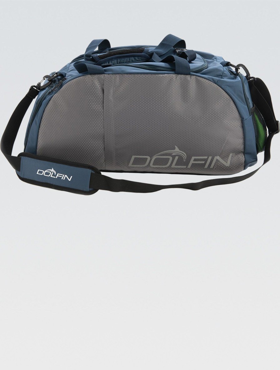 Tilbehør Dolfin Swimwear | Navy 2-I-1 Rygsaek Duffel