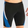 Here Dolfin Swimwear Jammers | Maends Reliance Sort/Royal/Hvid Colorblock Jammer