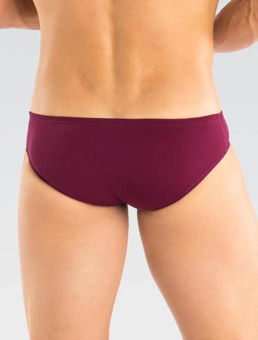 Mænd Dolfin Swimwear Racere | Reliance Maroon Solid Racer Til Maend