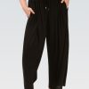 Kvinder Dolfin Swimwear Cover Ups | Kvinde Aquashape Black Palazzo Pant Cover-Up