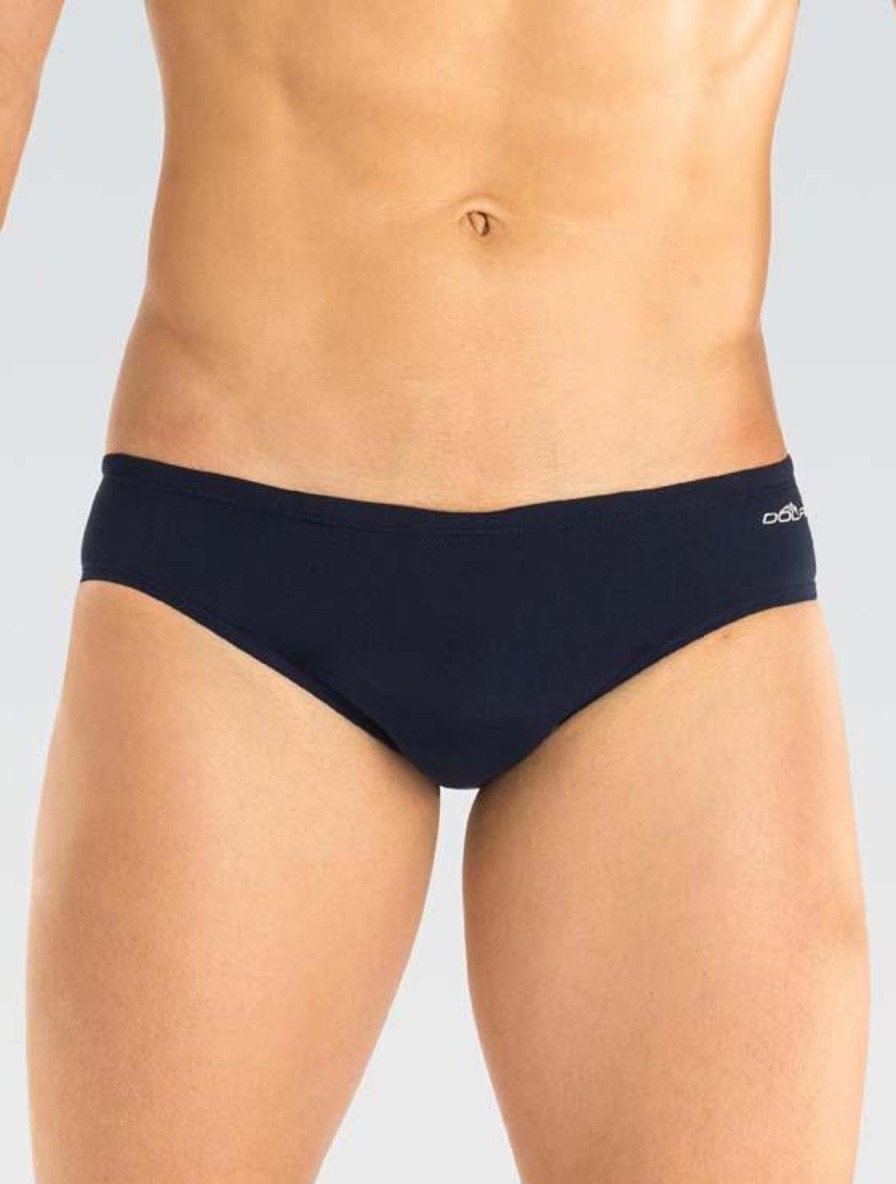 Mænd Dolfin Swimwear Racere | Herre Xtrasleek Spandex Solid Navy Team Racer