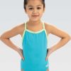 Kvinder Dolfin Swimwear One Pieces | Girls Uglies Turkis Criss-Cross Back One Piece Badedragt