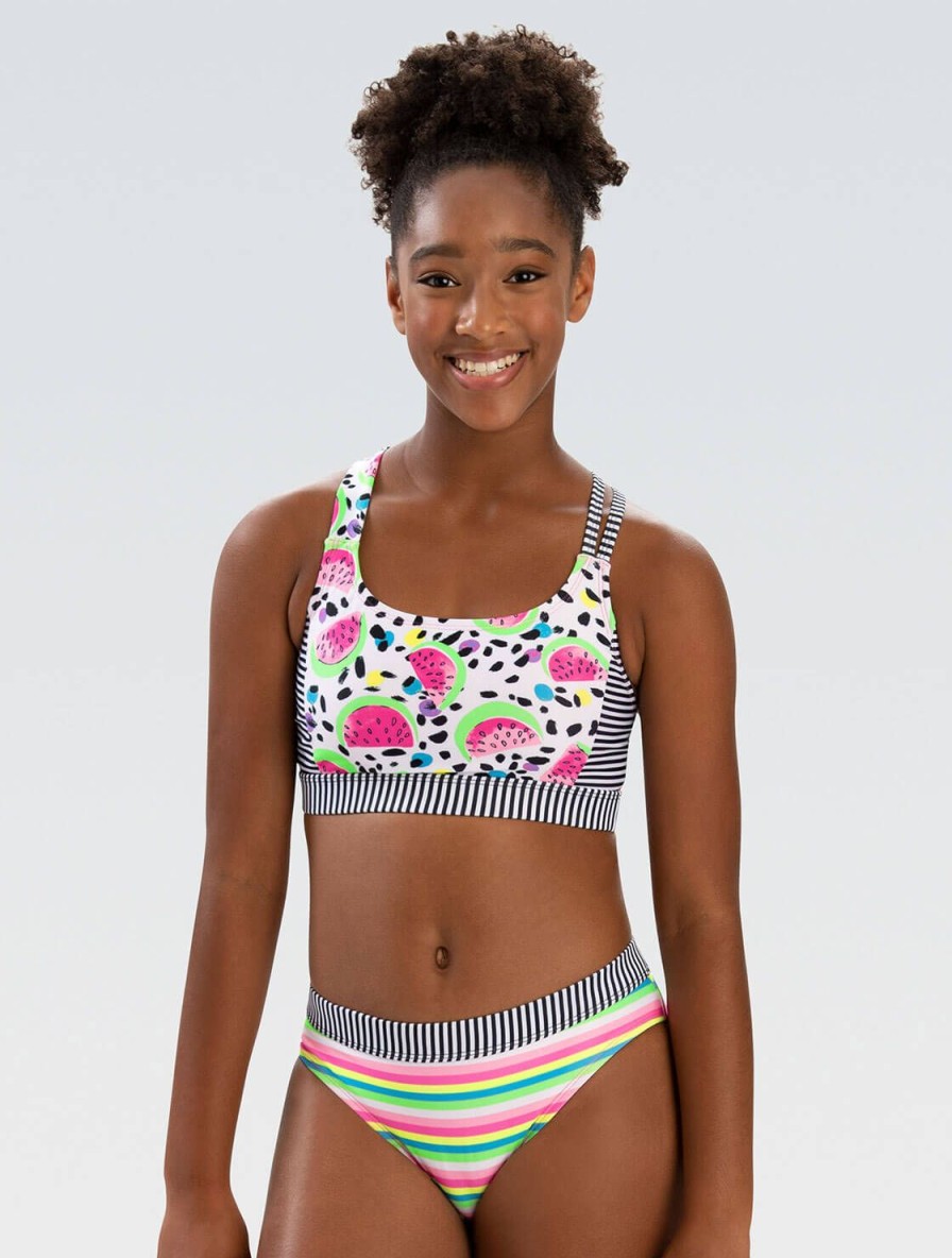 Kvinde Dolfin Swimwear To Stykker | Uglies Kvinde Tutti-Frutti Workout Badedragt I To Dele