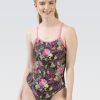 Kvinde Dolfin Swimwear One Pieces | Kvinde Uglies String Back One Piece Badedragt: Tapestry