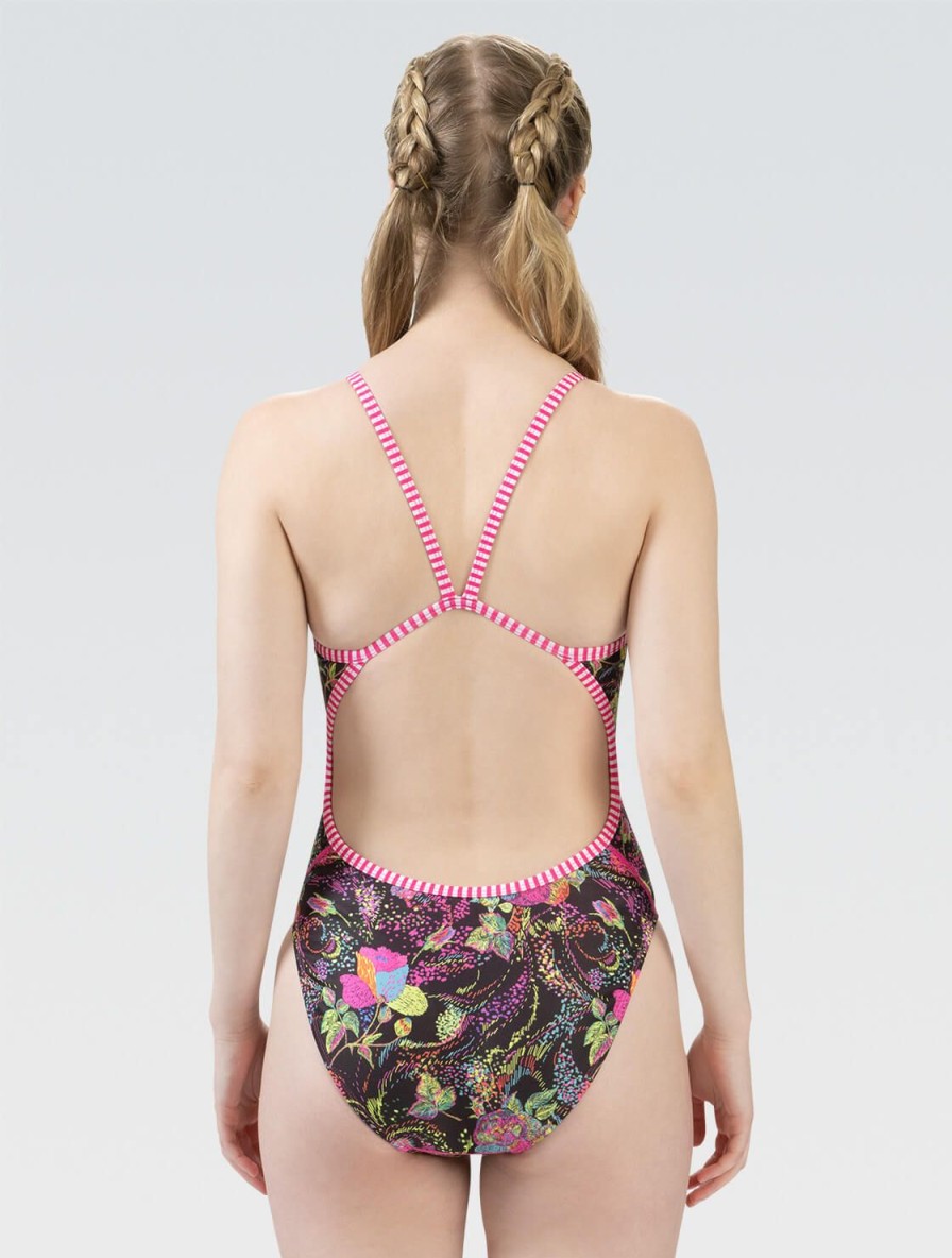 Kvinde Dolfin Swimwear One Pieces | Kvinde Uglies String Back One Piece Badedragt: Tapestry