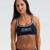 Kvinde Dolfin Swimwear Vægtudstyr | Kvinde Guard Navy Bikinitop