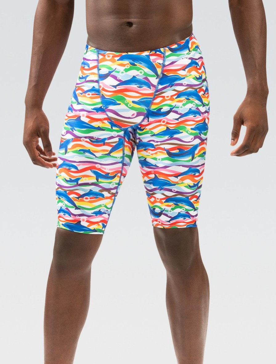 Mænd Dolfin Swimwear Træningsdragter | Uglies Men'S Pride Tide Jammer Badedragt