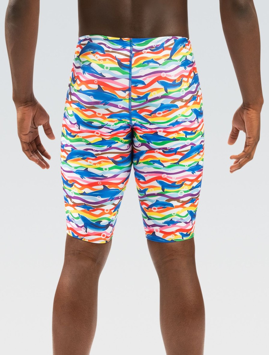 Mænd Dolfin Swimwear Træningsdragter | Uglies Men'S Pride Tide Jammer Badedragt