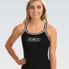 Kvinde Dolfin Swimwear Vægtudstyr | Kvinde Guard Black Tankini Top