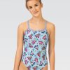 Kvinde Dolfin Swimwear One Pieces | Uglies Kvinde Skate Away String Back One Piece Badedragt