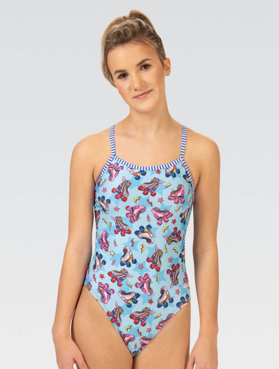 Kvinde Dolfin Swimwear One Pieces | Uglies Kvinde Skate Away String Back One Piece Badedragt