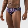 Mænd Dolfin Swimwear Konkurencedragter | Reliance Herre All Over Vapor Purple Printet Racer-Badedragt