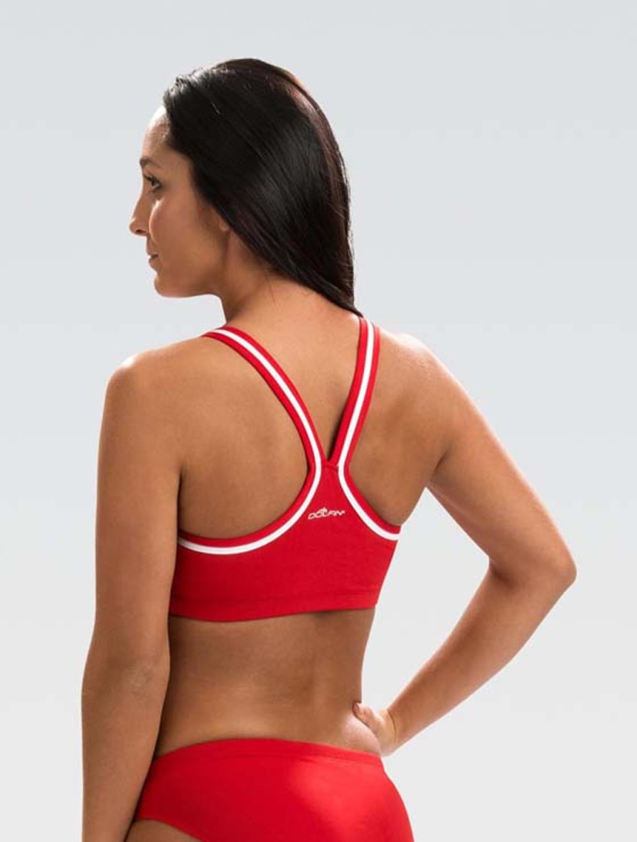 Kvinde Dolfin Swimwear Vægtudstyr | Kvinde Guard Rod Bikini Top