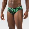 Mænd Dolfin Swimwear Konkurencedragter | Reliance Herre All Over Vapor Green Printet Racer Badedragt