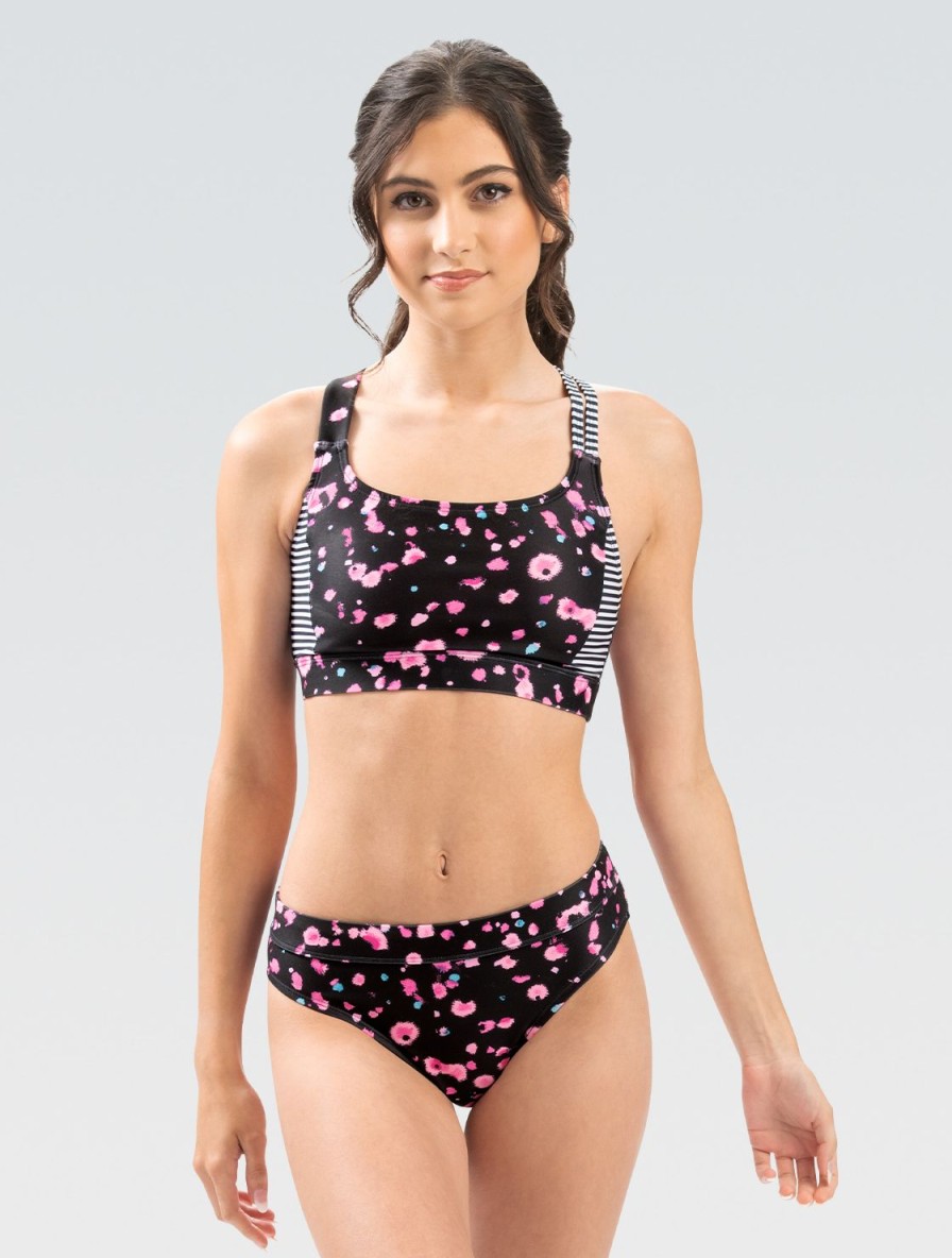 Kvinders Dolfin Swimwear To Stykker | Uglies Kvinde Pop Rocks Asymmetrisk Workout Todelt Badedragt