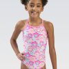 Kvinder Dolfin Swimwear One Pieces | Girls' Uglies Noglehul Back One Piece: Valmuer