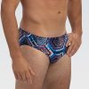 Mænd Dolfin Swimwear Konkurencedragter | Herre Reliance Hive All-Over Racer - Rod/Hvid/Bla