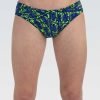 Mænd Dolfin Swimwear Konkurencedragter | Maends Reliance Blue/Green Energy All-Over Racer