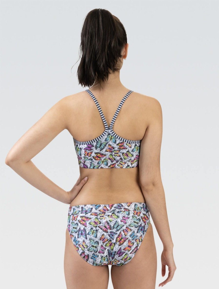 Kvinders Dolfin Swimwear To Stykker | Kvinders Uglies Todelt Badedragt Med V-Ryg: Flyv Vaek